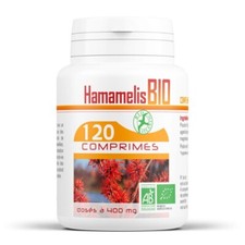 Hamamelis BIO - 400 mg - 120 comprimés tonique veineux jambes lourdes varice etc
