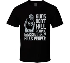 Guns Dont Kill Maxx Crosby Kills People Las Vegas Football T Shirt