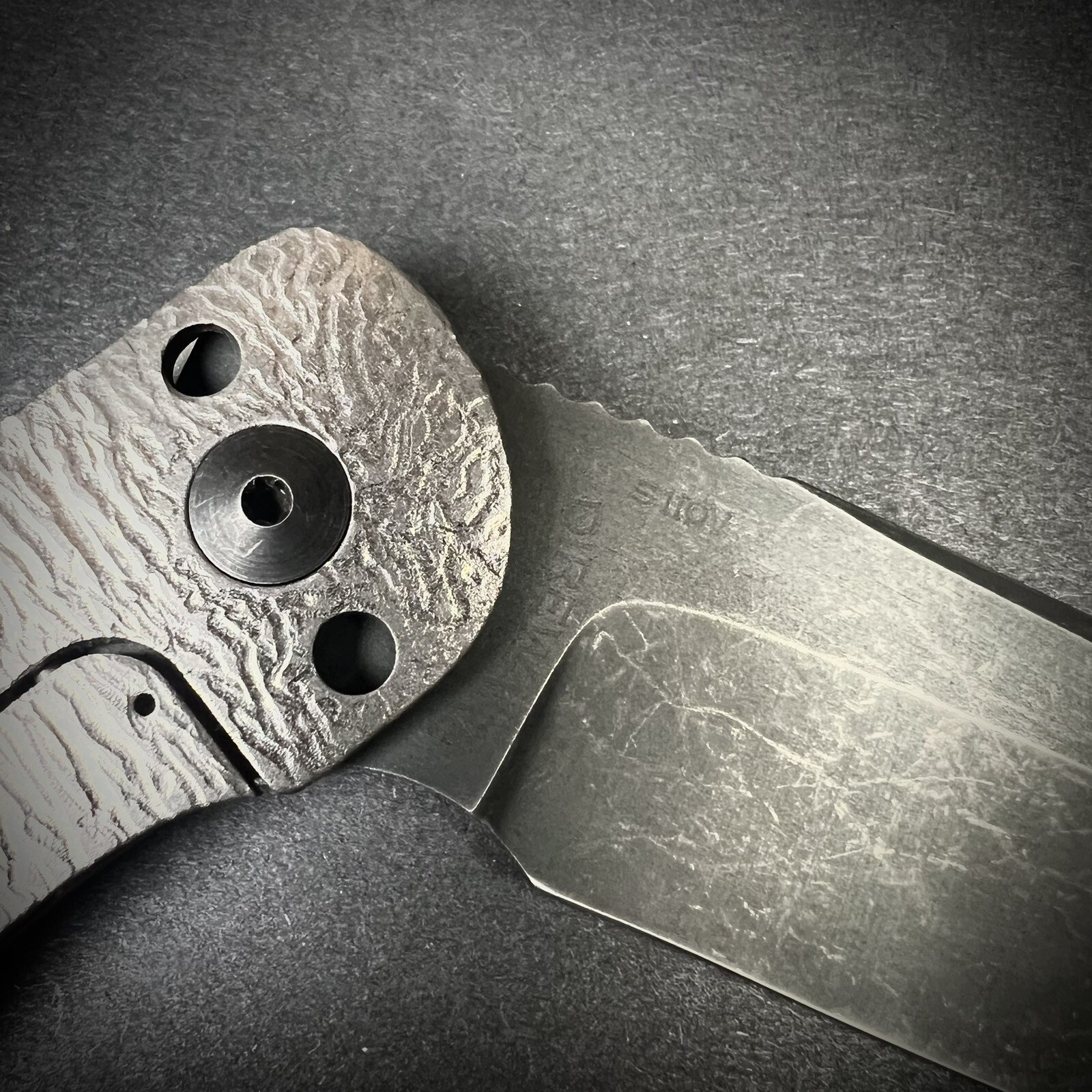 Direware Tailwhip Classic S110V Textured Camo Titanium Backspacer *NEW* eBay