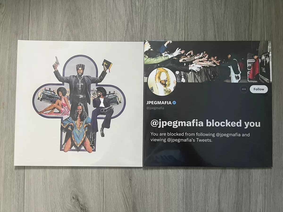 JPEGMAFIA Danny Brown Scaring The Hoes X 2 BLUE VINYL