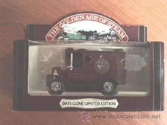 Coche de colección: Ford Van modelo T 1920, color rojo oscuro; nº 6118