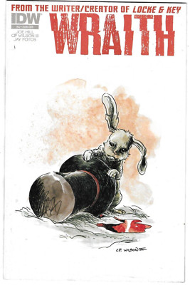Wraith Comic 4 Cover B Subscription Variant Gabriel Rodriguez First Print 2014