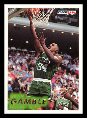 Kevin Gamble #13 1993-94 Fleer Boston Celtics Basketball