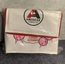 RARE - Vintage Sour Punch Candy Straws Lunch Box - American Licorice Co. - NEW!
