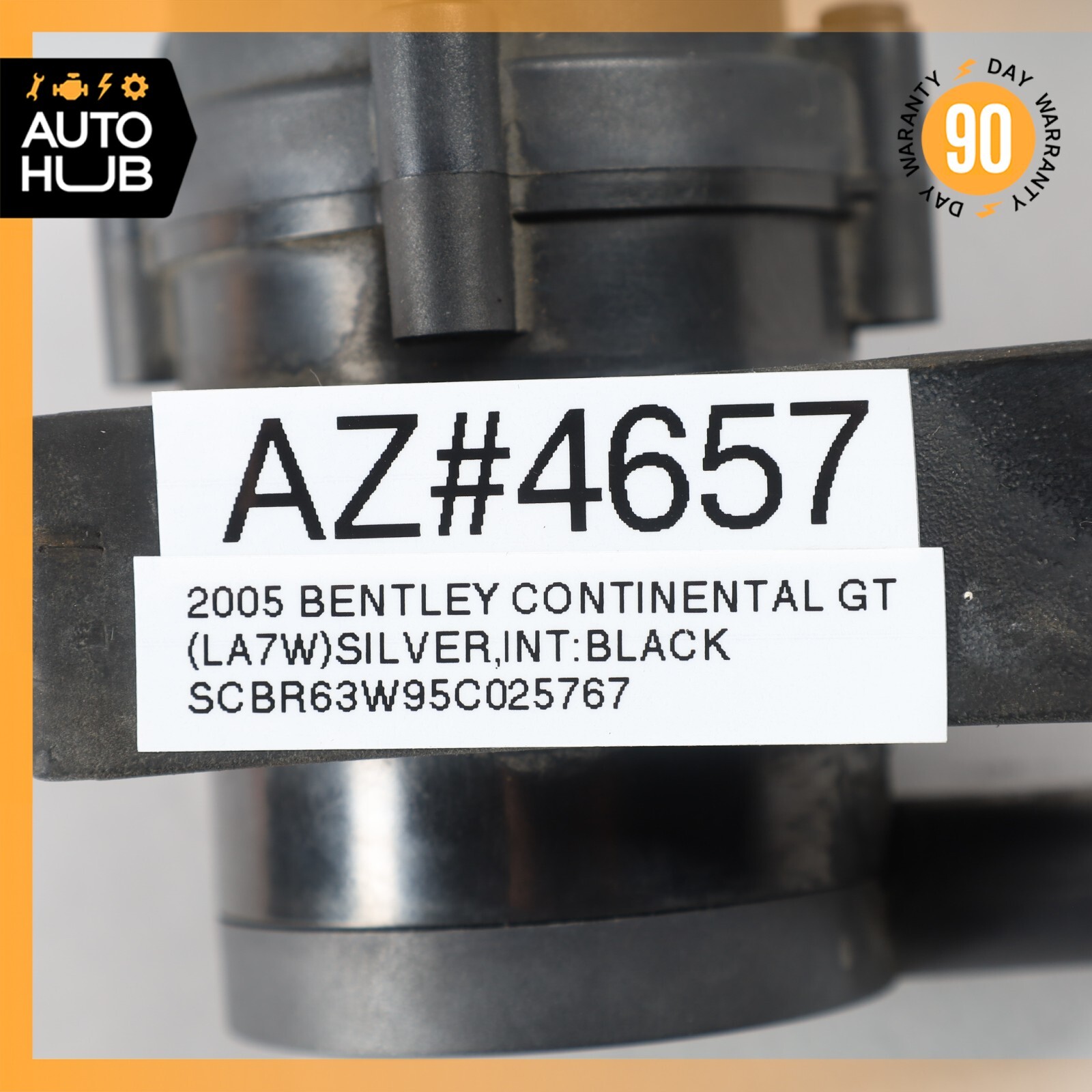03-18 Bentley Continental GT GTC Flying Spur Turbocharger Water Coolant Pump OEM