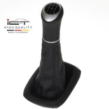 ICT Schaltknauf mit Schaltsack in Leder für Toyota Aygo schwarz A81