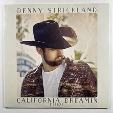 Denny Strickland &ldquo;California Dreamin Deluxe&rdquo; LP/Red Star Prod. (EX) Green 2018