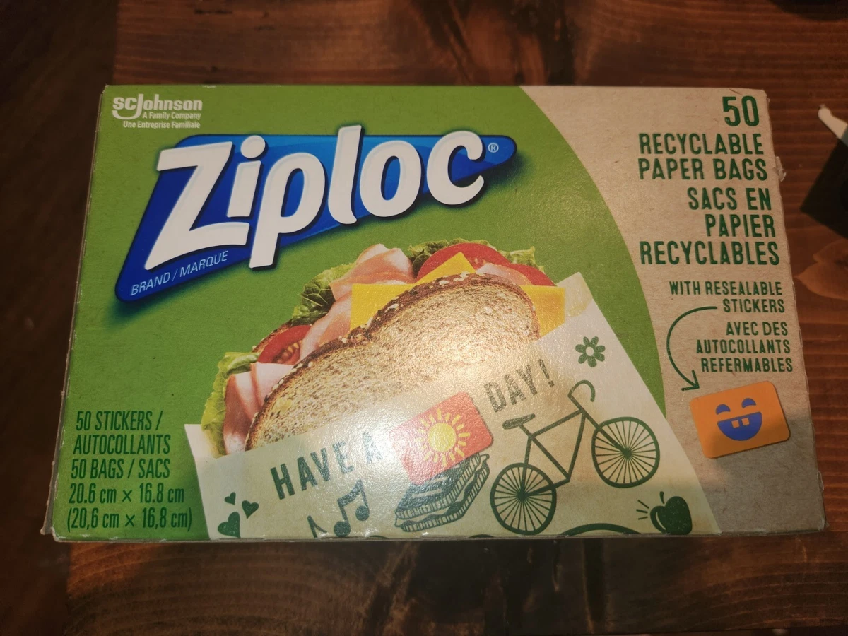 Ziploc recyclable paper sandwich bags cheap