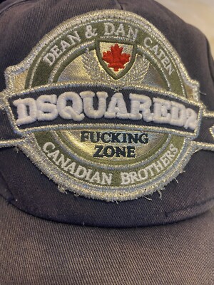 Dsquared2 Baseball Cap Designer Rare Faded Distressed Hat