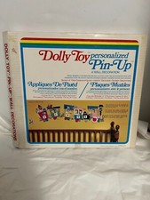 VINTAGE DOLLY TOY'S PIN-UP TRAIN WALL DECORATION TRAINS BABY CHILD ROOM