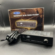 Audiophile Moving Magnet Phono Preamp TCC TC-750LC Vinyl Record Turntable Works