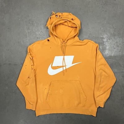 Nike Swoosh Nike Sweatshirt Orange Damen Nike Sportswear Nike