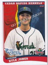 2023 Cedar Rapids Kernels Kyle Jones RC Rookie Minnesota Twins Minor League