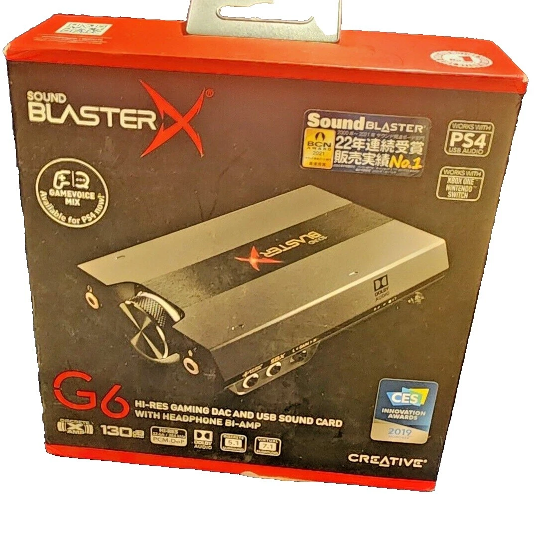 Creative 7,1 - канальная внешняя звуковая карта для ноутбука