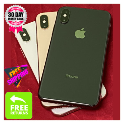 Apple iPhone XS |256GB 64GB| Fully Unlocked Verizon Att Boost iOS Very Good