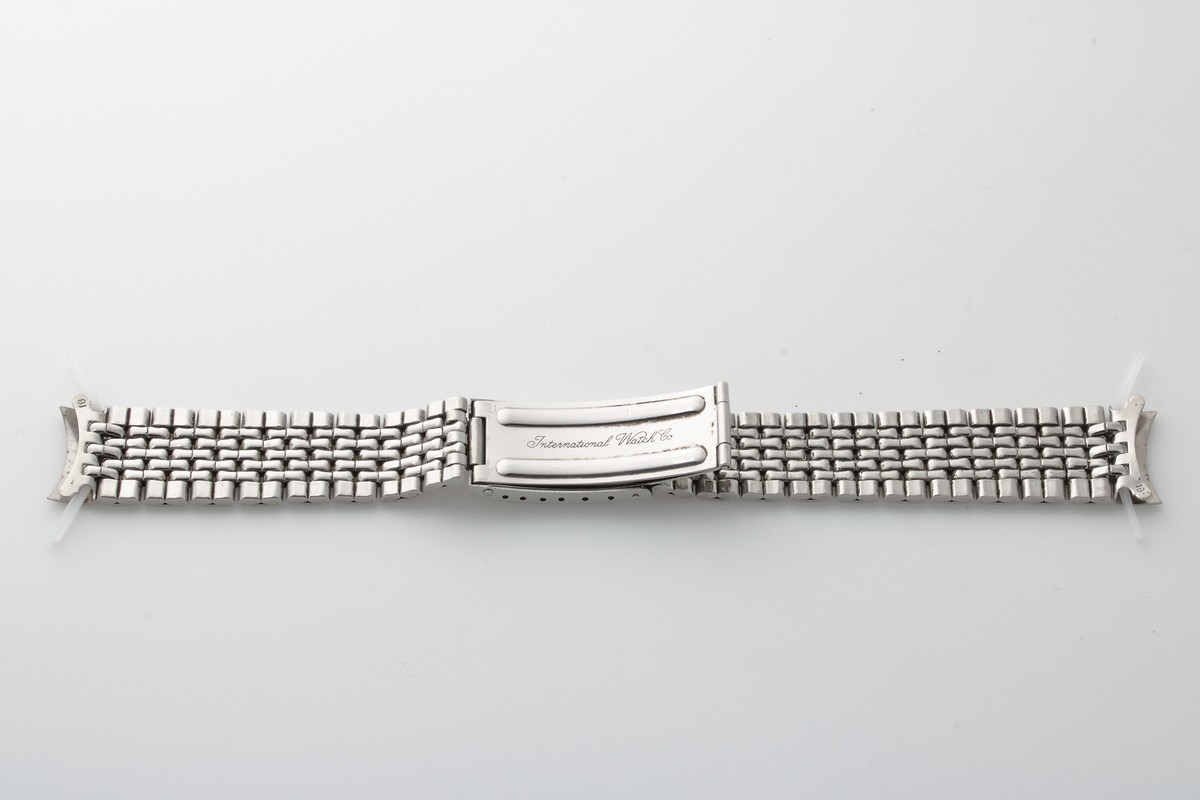 1970s Vintage 18mm IWC Gay Freres Watch Bracelet IB End Pieces