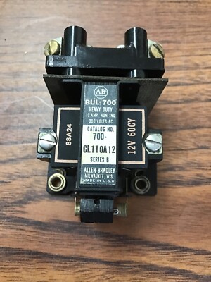 Allen Bradley Bul 700 Heavy Duty 10AMP 300VOLTS 700-CL110A12 (TA3MS)