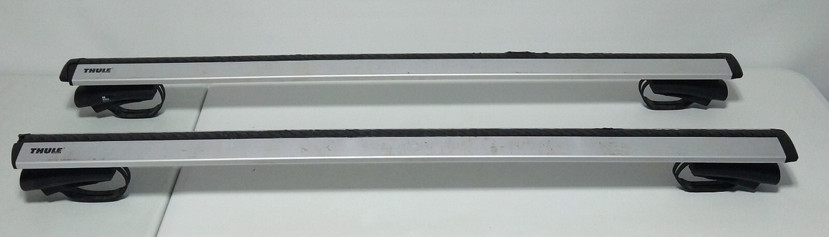 Thule ARB47 Aerobars with 450R Foot Pack, Locks Key, Ready To