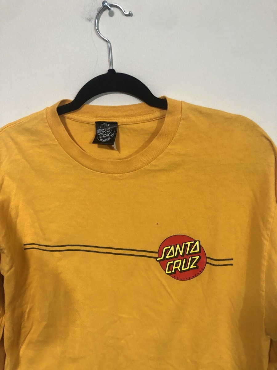Vintage 90s Santa cruz Skateboards longsleeve Tshirt | eBay