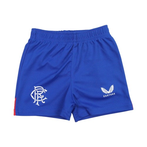 Castore Glasgow Rangers Football Kit Bambini Neonati Età 6-9 Mesi Maglia Fuori casa Nuova con etichette - Foto 9 di 9