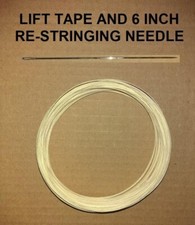 250 Ft FLAT LIFT TAPE RE- STRING HUNTER DOUGLAS BLINDS HONEYCOMB REFILL  NEEDLE