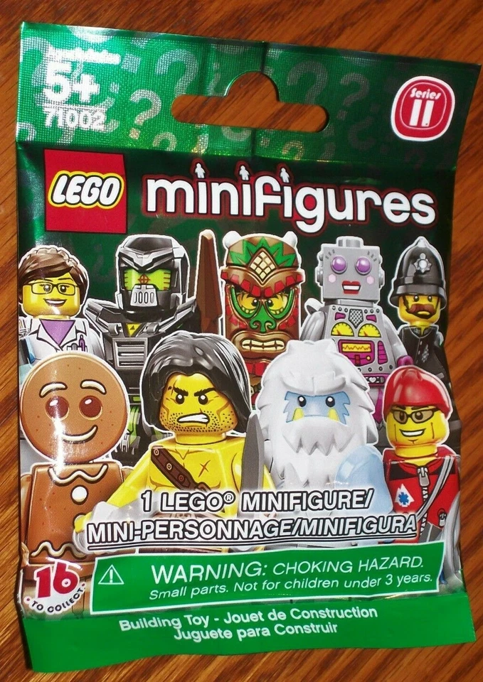 LEGO MINIFIGURES SERIES 11 (71002) ~ SEALED PACK - 2013 ~ CHOOSE YOUR OWN  - Image 2 of 4