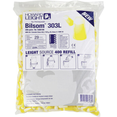 Bilsom 303L 303L Gehörschutzstöpsel Nachfüllpackung 33 dB einweg EN 352-2   2...