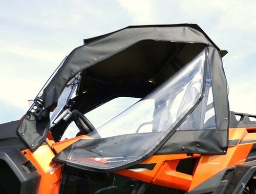 CFMoto ZForce 800 800EX Trail Unframed Upper Zippered Soft Doors 2019-2022 ONLY - Foto 2 di 7