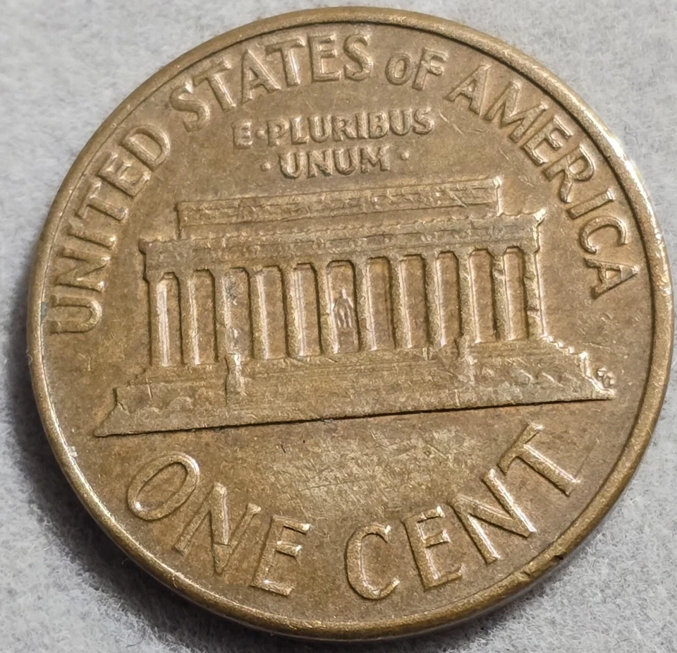 1962 D Lincoln Penny 1C Small Date 3.1g Copper Errors of Off-Center & RPM💥 - Image 2 of 4