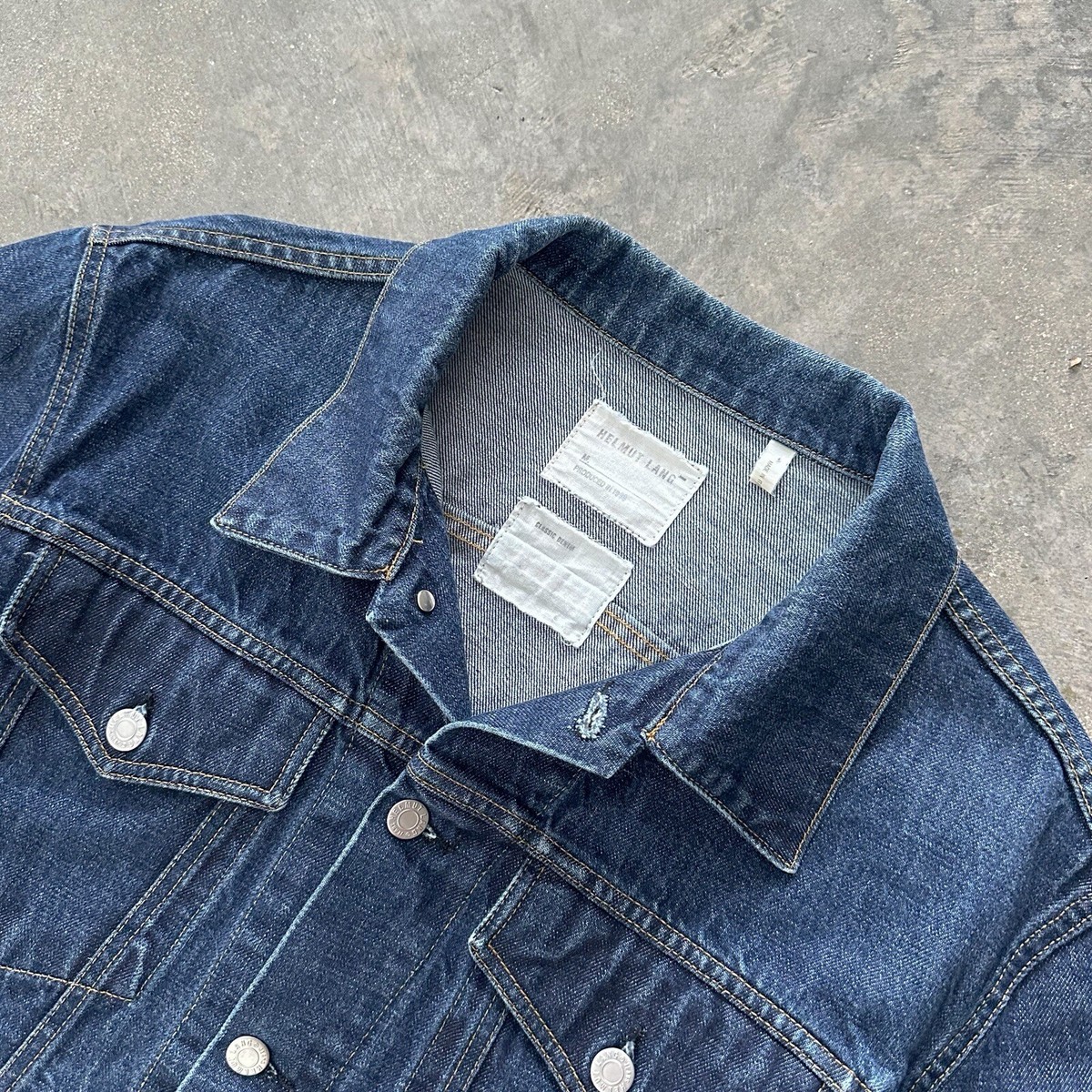 RARE Helmut Lang Archival FW 1999 Type 3 Classic Denim
