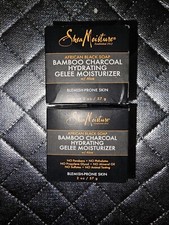 Shea Moisture Bamboo Charcoal Hydrating Gelee Moisturizer OZ Lot Of 2