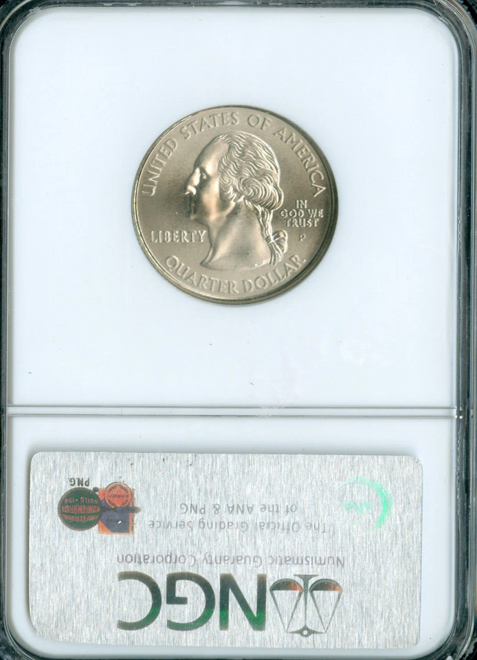 2005 P MINNESOTA QUARTER NGC MS69 SMS   . - Image 2 of 2