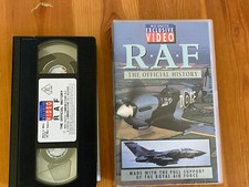RAF The Official History Aviation Documentary RARE VHS Video