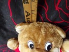 Shoney's Bear Plush 11" w/Go Hogs Button 1993 AR Razorback Stuffed Animal Toy — photo 3