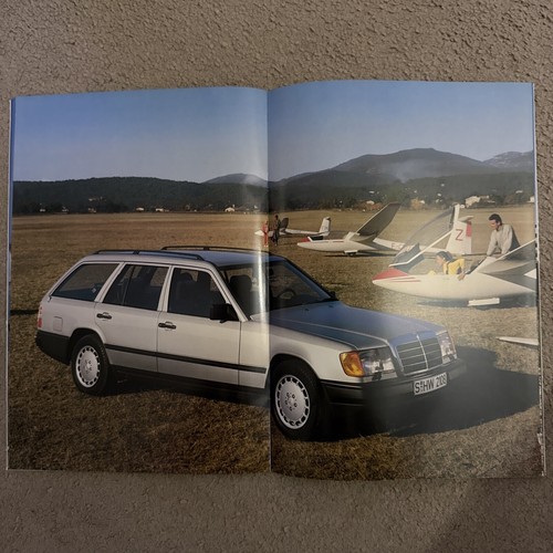 Mercedes-Benz W124 T-Series Estates 1988-89 UK Sales Brochure & Spec Sheets - Picture 4 of 6