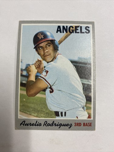 1970 Topps Baseball Aurelio Rodriguez California Angels Card #228 | eBay