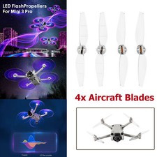 Drone Flash Ring Paddle Cool LED Lights Aircraft Blades Decor For DJI Mini 3 Pro