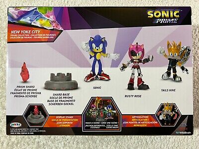 SONIC PRIME SONIC NEW YOKE CITY FIGURE COLLECTION NETFLIX 4 FIGURES **NEW**