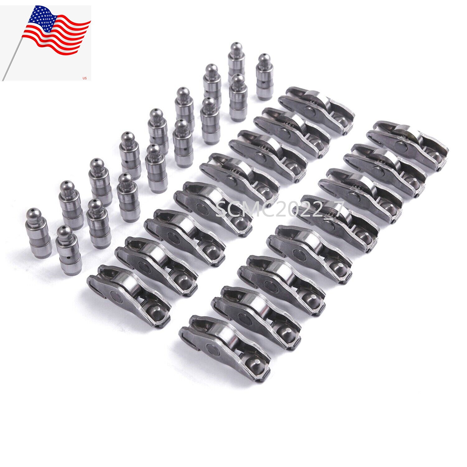 16X Rocker Arm Hydraulic Lifters Intake & Exhaust Kit For AUDI A4 A6 Q5 ...