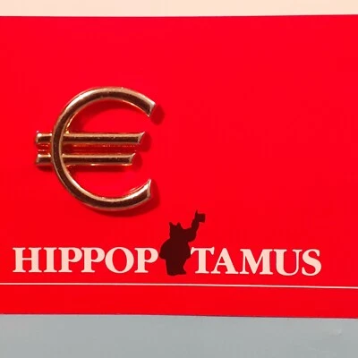 FEVE HIPPOPOTAMUS - EURO - Année 2002 métal doré - Photo 1/4