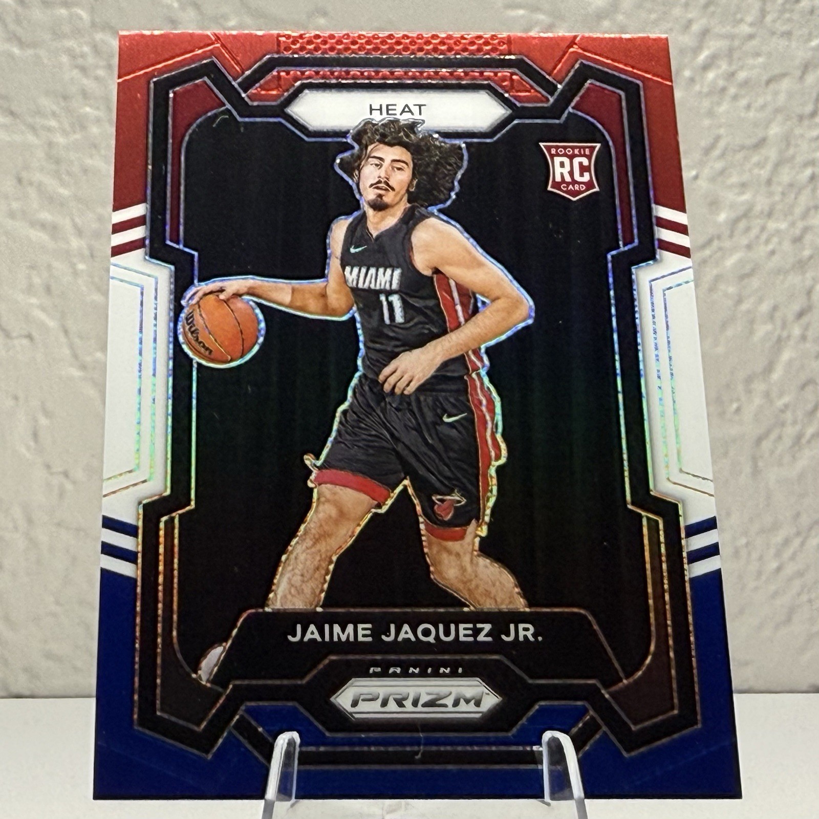 2023-24 Panini Prizm - Jaime Jaquez Jr. #137 RC Red White Blue & SP ROOKIE