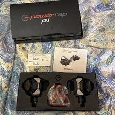 PowerTap P1 Dual-Side Powermeter Pedals, Bike Shop Back room Find!
