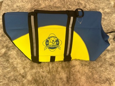 Paws Aboard Dog Life Jacket / Vest -  Size Large -  New With Tags