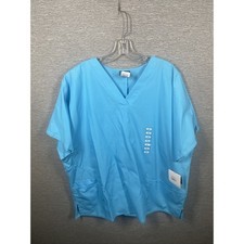 NEW Cherokee Workwear Authentic Blue Scrub Size XL