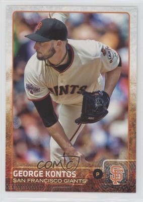 2015 Topps Update Missing Foil George Kontos #US168 0b0