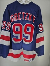 Wayne Gretzky New York Rangers CCM Jersey Size XL 54