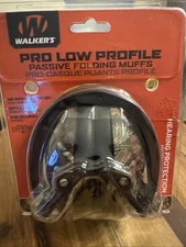 WAKERS PRO LOW PROFILE PASSIVE FOLDING MLIFFFS HEARING PROTRCTION