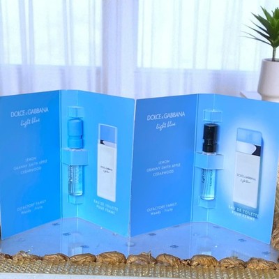 Dolce&Gabbana Women's Light Blue EDT ORIGINAL & NEW 2025 FORMULA 1.5ml sprays