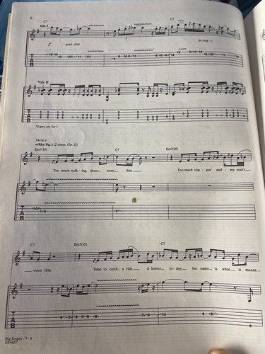 SELECTIONS FROM THE CROW - GUITAR TAB BOOK - 76 PAGES - Picture 8 of 9