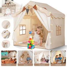 Kids Girls Toy Tent Princess Castle Play House Folding Indoor Gift Playhouse